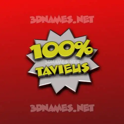 tavieus in 100 Percent style - 3D name wallpaper tavieus in 100 Percent style - 3D name wallpaper