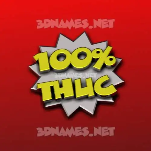 thuc in 100 Percent style - 3D name wallpaper thuc in 100 Percent style - 3D name wallpaper
