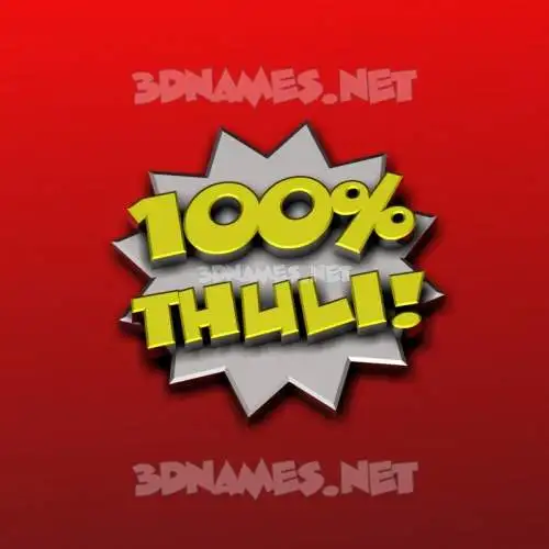thuli in 100 Percent style - 3D name wallpaper thuli in 100 Percent style - 3D name wallpaper