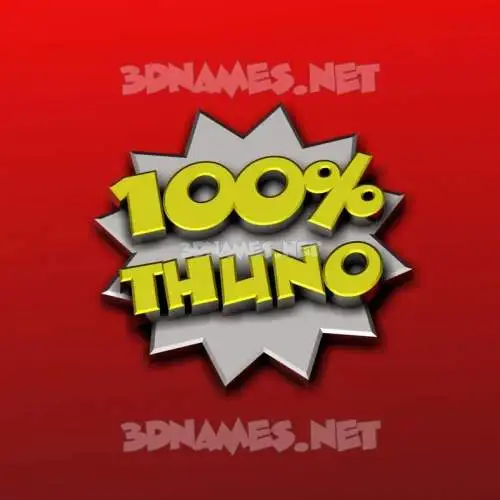 thuno in 100 Percent style - 3D name wallpaper thuno in 100 Percent style - 3D name wallpaper