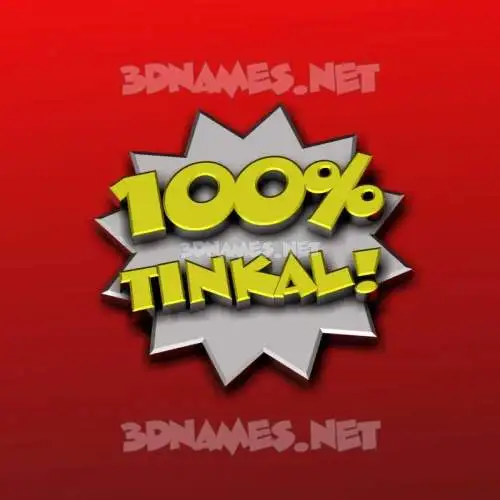 tinkal in 100 Percent style - 3D name wallpaper tinkal in 100 Percent style - 3D name wallpaper