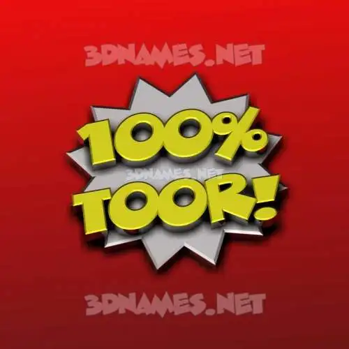 toor in 100 Percent style - 3D name wallpaper toor in 100 Percent style - 3D name wallpaper