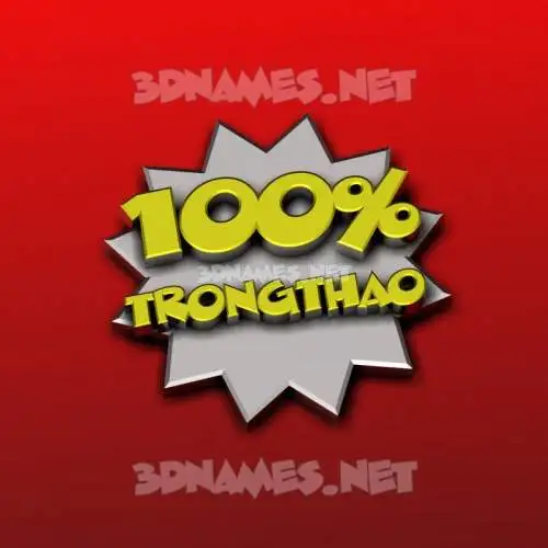 trongthao in 100 Percent style - 3D name wallpaper trongthao in 100 Percent style - 3D name wallpaper