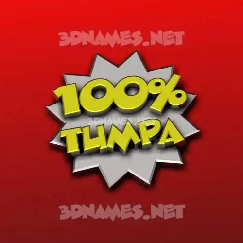 tumpa in 100 Percent style - 3D name wallpaper tumpa in 100 Percent style - 3D name wallpaper
