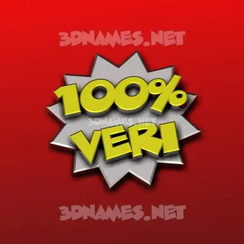 veri in 100 Percent style - 3D name wallpaper veri in 100 Percent style - 3D name wallpaper