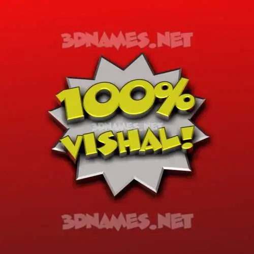 vishal in 100 Percent style - 3D name wallpaper vishal in 100 Percent style - 3D name wallpaper