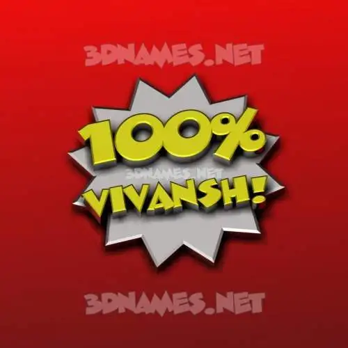 vivansh in 100 Percent style - 3D name wallpaper vivansh in 100 Percent style - 3D name wallpaper