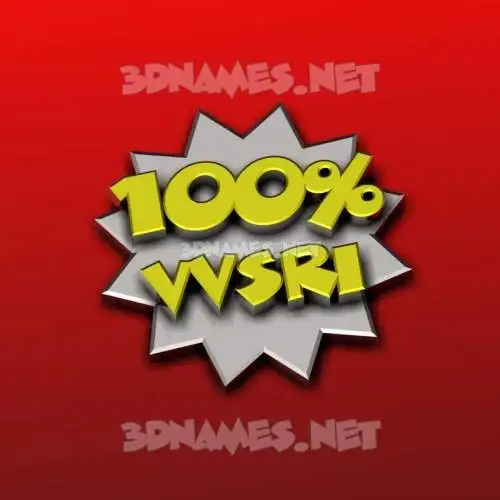 vvsri in 100 Percent style - 3D name wallpaper vvsri in 100 Percent style - 3D name wallpaper