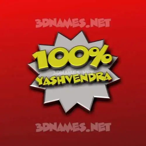 yashvendra in 100 Percent style - 3D name wallpaper yashvendra in 100 Percent style - 3D name wallpaper