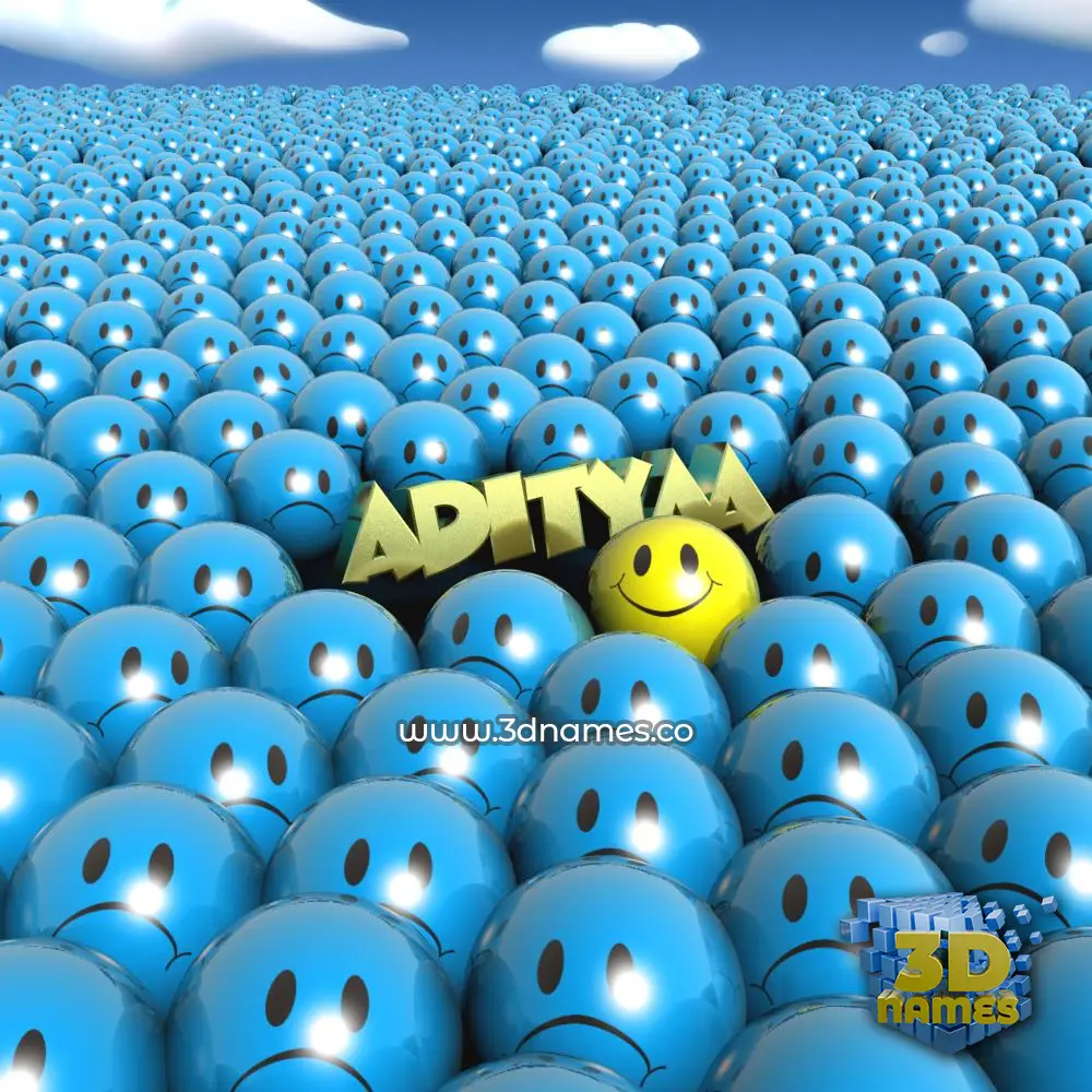 adityaa in Special Smileys style - 3D name wallpaper adityaa in Special Smileys style - 3D name wallpaper