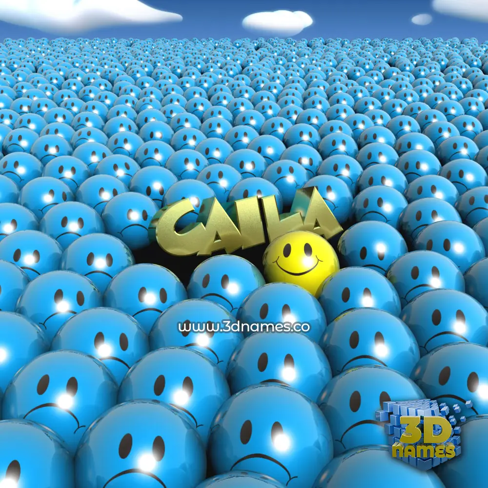 caila in Special Smileys style - 3D name wallpaper caila in Special Smileys style - 3D name wallpaper