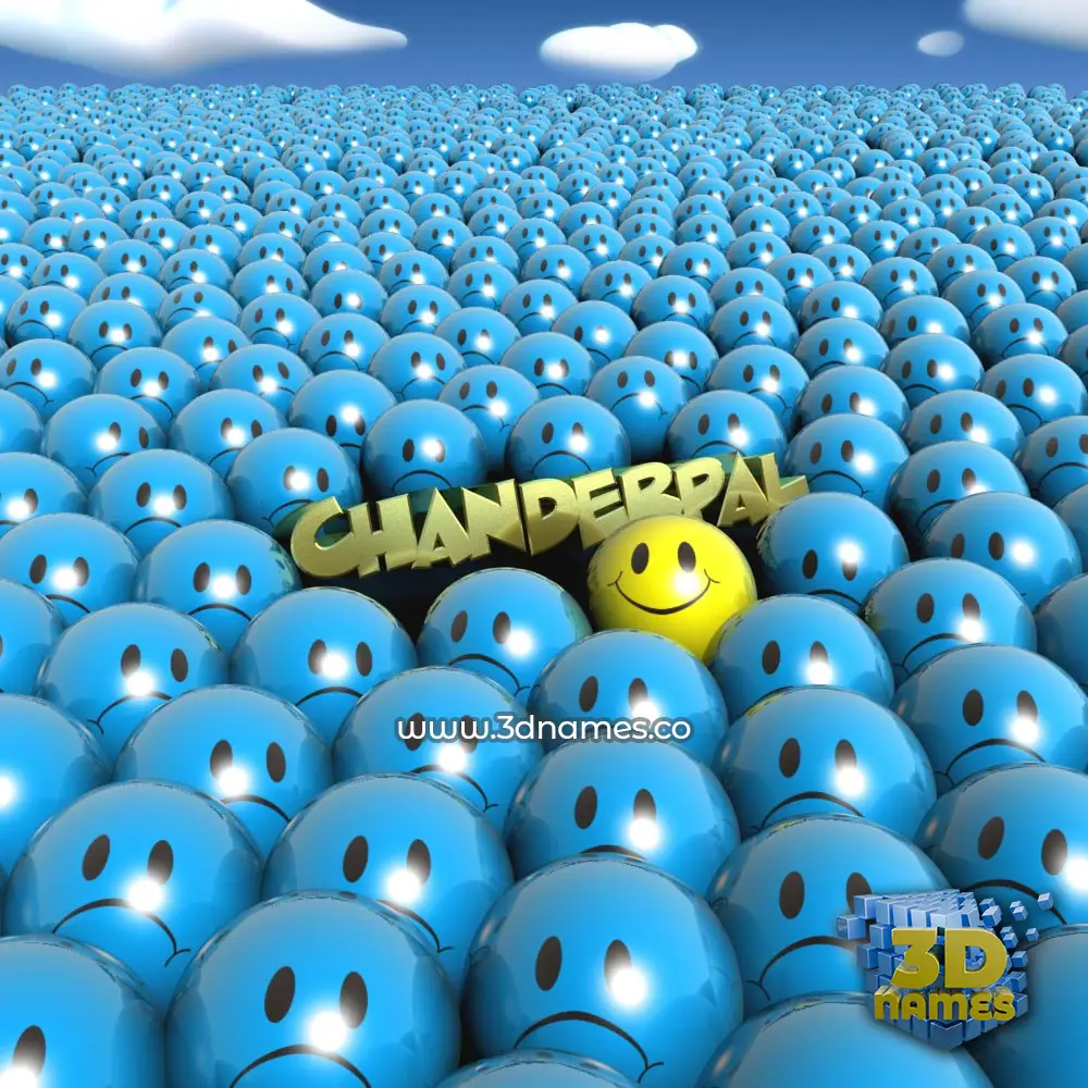 chanderpal in Special Smileys style - 3D name wallpaper chanderpal in Special Smileys style - 3D name wallpaper
