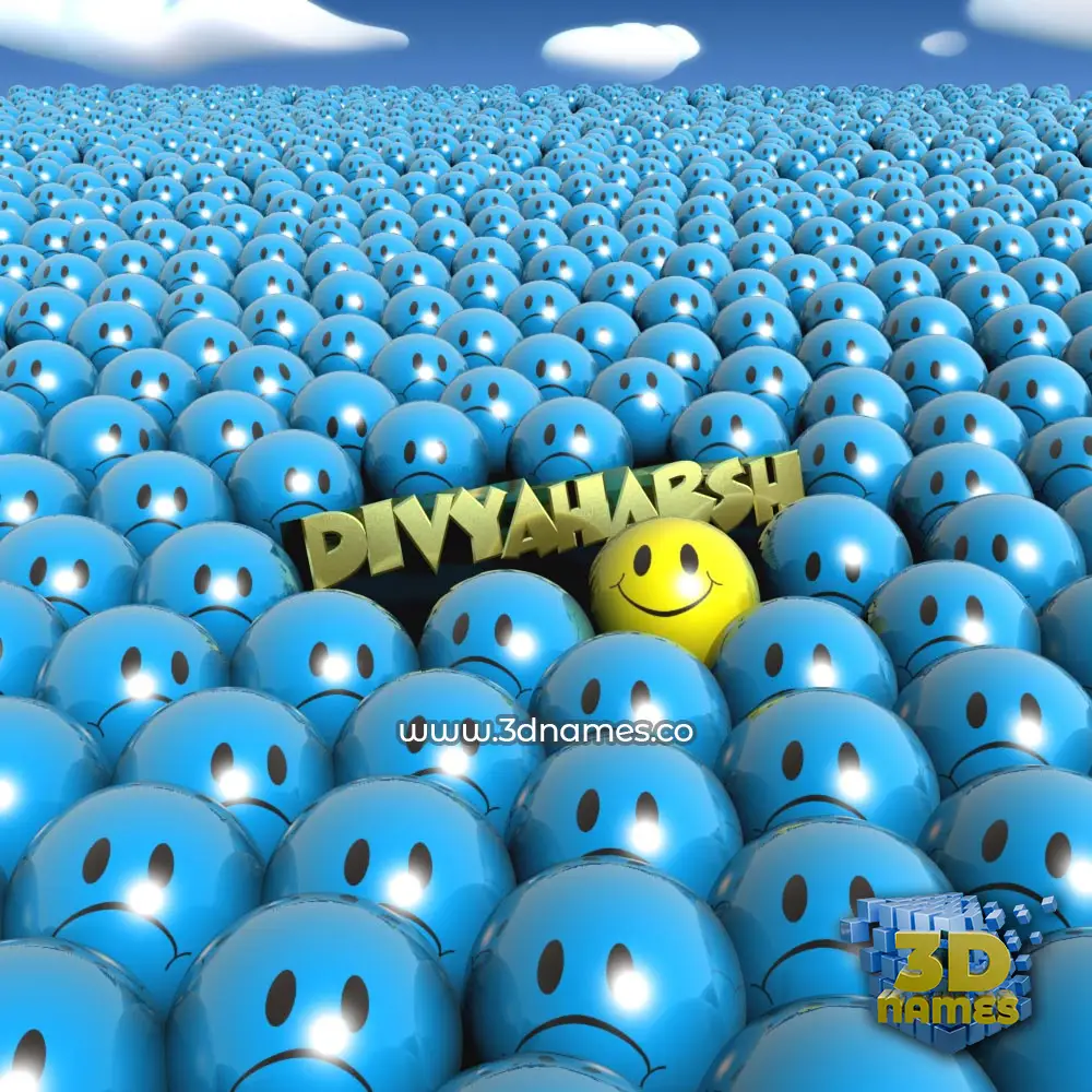 divyaharsh in Special Smileys style - 3D name wallpaper divyaharsh in Special Smileys style - 3D name wallpaper