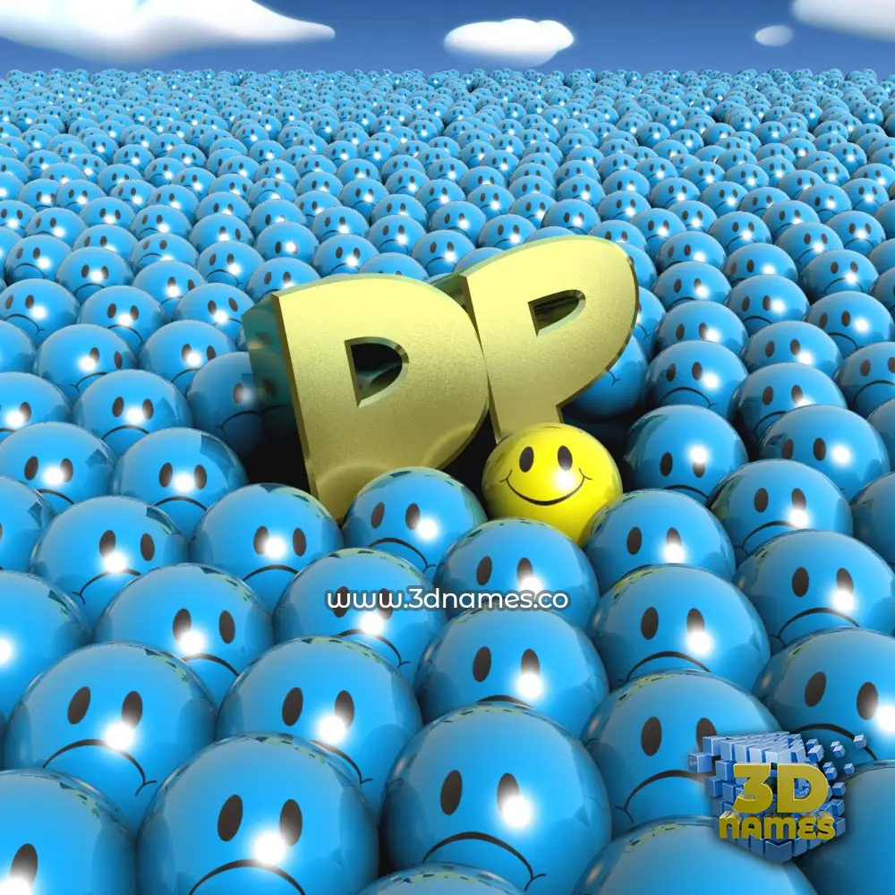 dp in Special Smileys style - 3D name wallpaper dp in Special Smileys style - 3D name wallpaper