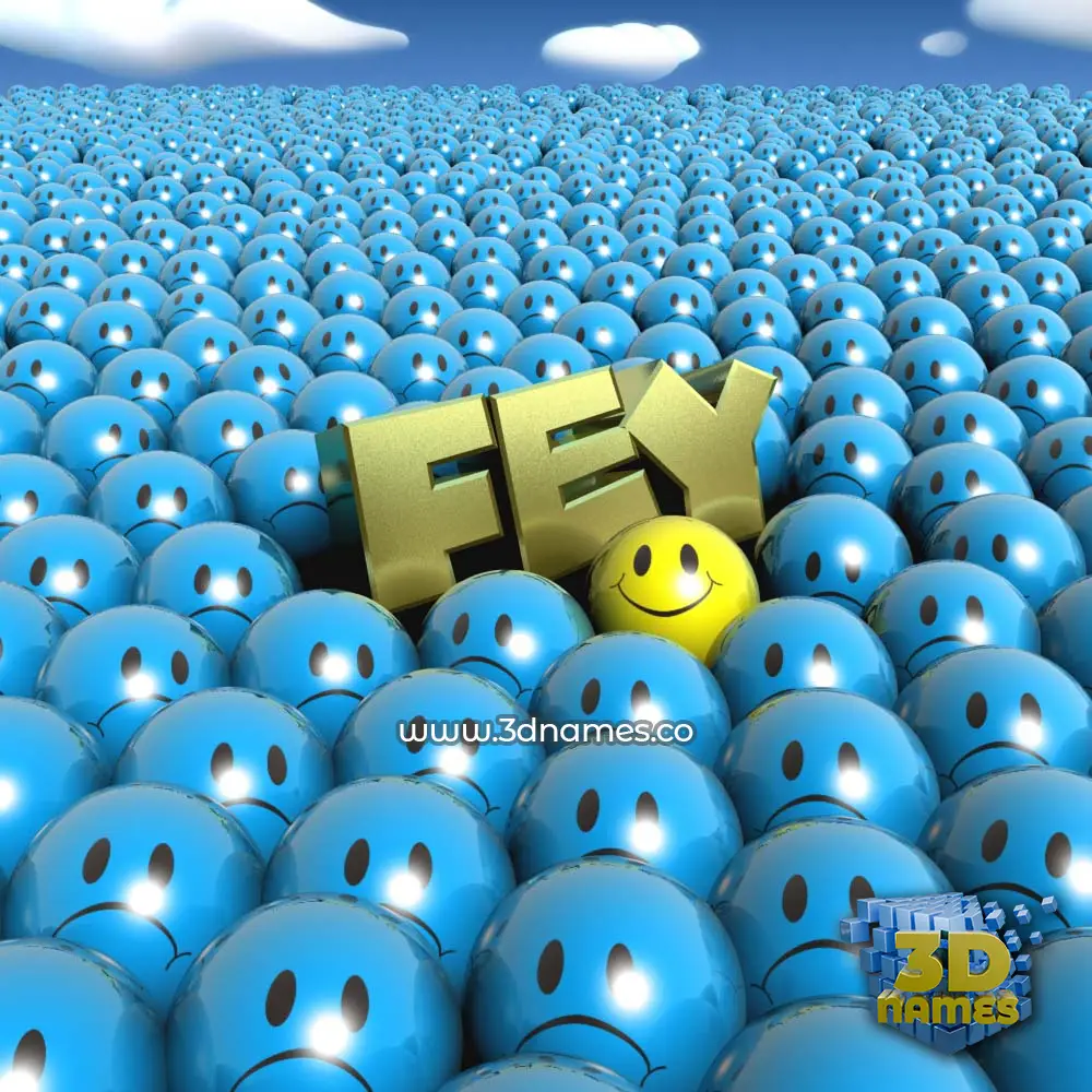 fey in Special Smileys style - 3D name wallpaper fey in Special Smileys style - 3D name wallpaper