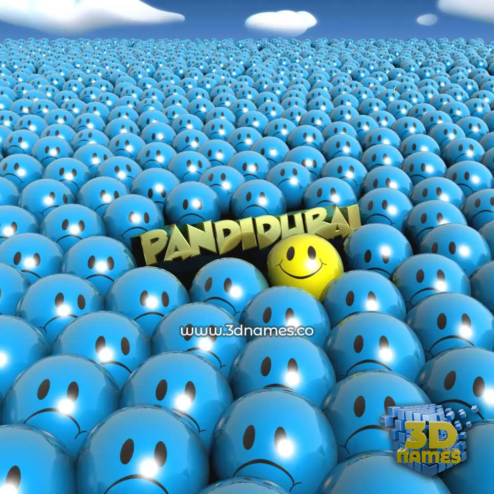 pandidurai in Special Smileys style - 3D name wallpaper pandidurai in Special Smileys style - 3D name wallpaper