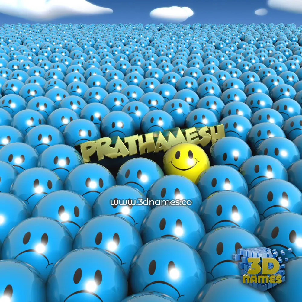 prathamesh in Special Smileys style - 3D name wallpaper prathamesh in Special Smileys style - 3D name wallpaper
