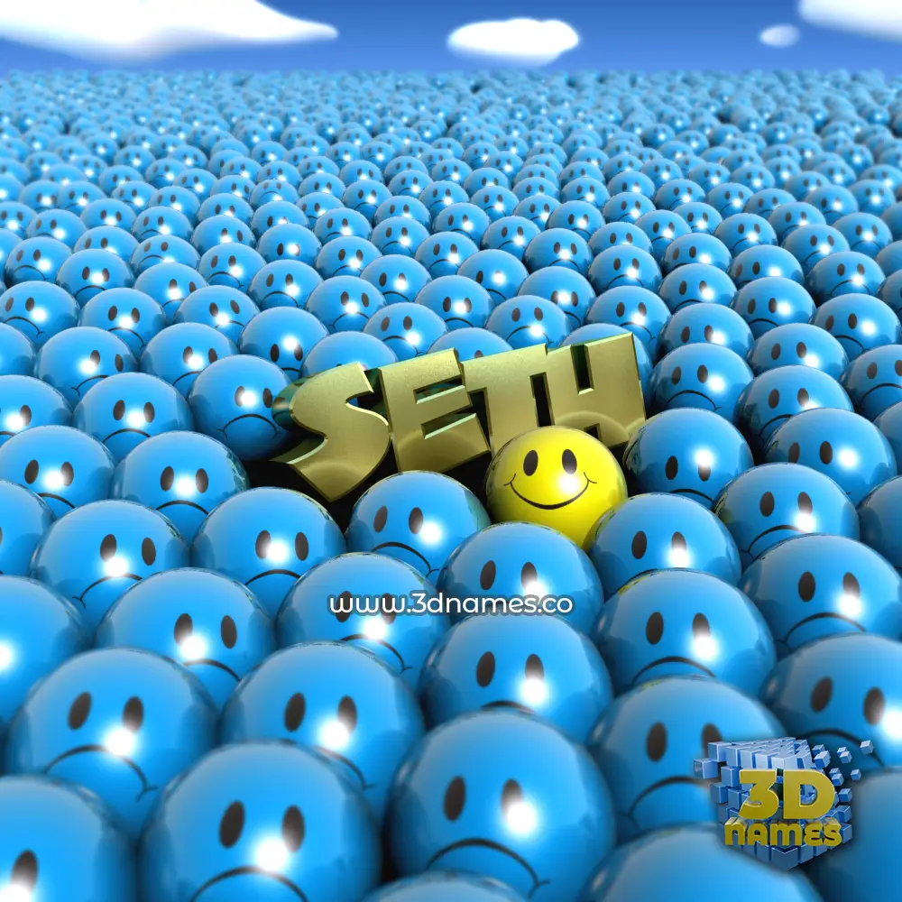 seth in Special Smileys style - 3D name wallpaper seth in Special Smileys style - 3D name wallpaper