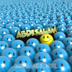 abdisalam in Special Smileys style - 3D name wallpaper