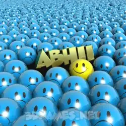 abhii in Special Smileys style - 3D name wallpaper