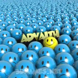 advaith in Special Smileys style - 3D name wallpaper
