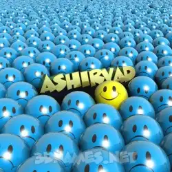 ashirvad in Special Smileys style - 3D name wallpaper