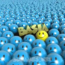 basia in Special Smileys style - 3D name wallpaper