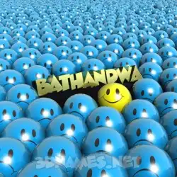 bathandwa in Special Smileys style - 3D name wallpaper