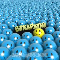 bixapathi in Special Smileys style - 3D name wallpaper