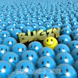 bugzy in Special Smileys style - 3D name wallpaper