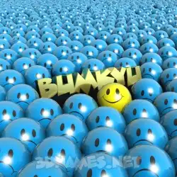 bumkyu in Special Smileys style - 3D name wallpaper