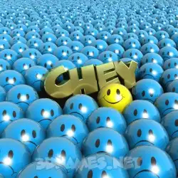 chey in Special Smileys style - 3D name wallpaper