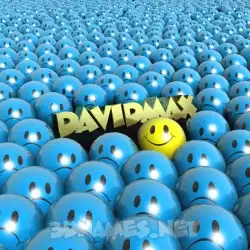 davidmax in Special Smileys style - 3D name wallpaper