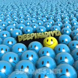deepikadivya in Special Smileys style - 3D name wallpaper