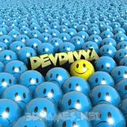 devdivya in Special Smileys style - 3D name wallpaper