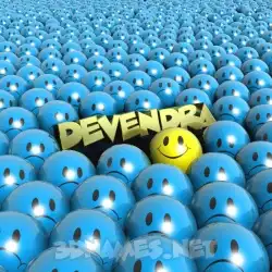 devendra in Special Smileys style - 3D name wallpaper