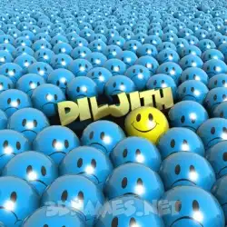 diljith in Special Smileys style - 3D name wallpaper