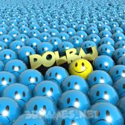 dolraj in Special Smileys style - 3D name wallpaper