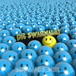 dr swarnalat in Special Smileys style - 3D name wallpaper