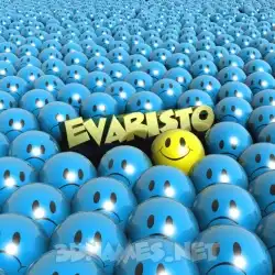 evaristo in Special Smileys style - 3D name wallpaper