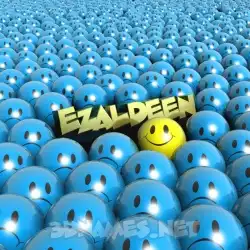 ezaldeen in Special Smileys style - 3D name wallpaper