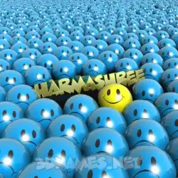 harmashree in Special Smileys style - 3D name wallpaper