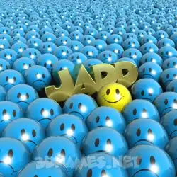 jadd in Special Smileys style - 3D name wallpaper