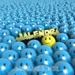 jalendra in Special Smileys style - 3D name wallpaper