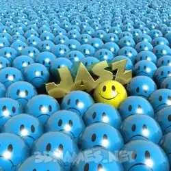 jasz in Special Smileys style - 3D name wallpaper