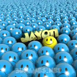 jayoti in Special Smileys style - 3D name wallpaper