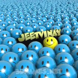 jeetvinay in Special Smileys style - 3D name wallpaper