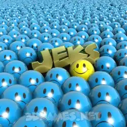 jeks in Special Smileys style - 3D name wallpaper