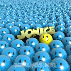 jonice in Special Smileys style - 3D name wallpaper