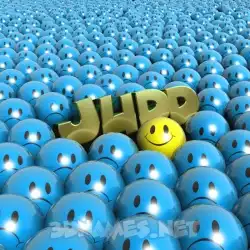 judd in Special Smileys style - 3D name wallpaper